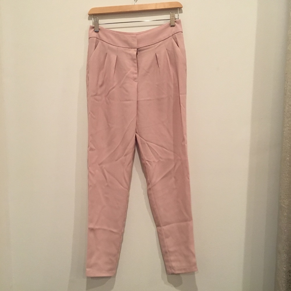 Forever 21 pink dress pants